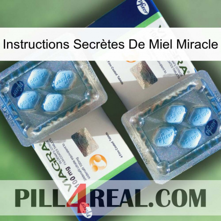 Instructions Secrètes De Miel Miracle viagra5